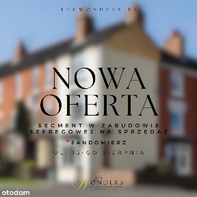 Skrajny segment • 2 mieszkania • Centrum miasta