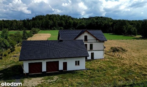 Przestronny nowy dom 707 m2 z działką 9499m2. Rębiszów