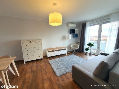 2 pokojowe+balkon+piwnica+klimatyzacja mieszkanie przy Placu Kromera