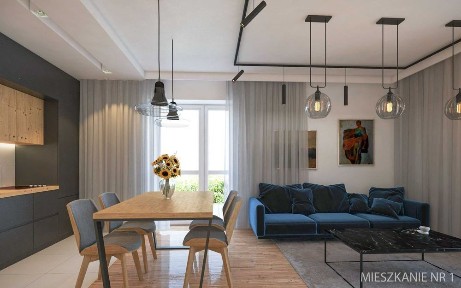 Przytulne, Wykończone Mieszkanie - 2 pokoje, 49,84 m² + taras 24,71 m²