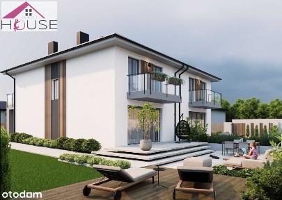 Na sprzedaż dom/bliźniak w stanie deweloperskim. Ł