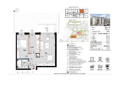 20 MIN od Poznania | 2 pok 49m2| BALKON | OSOBNA KUCHNIA| BLISKO parku
