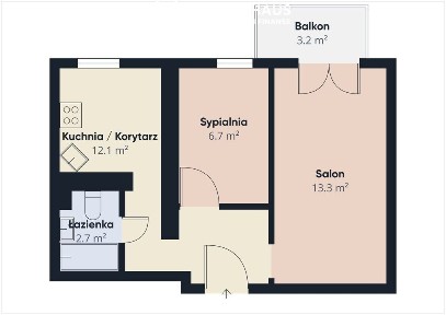 Wyremontowane, dwupokojowe 34,7 m2