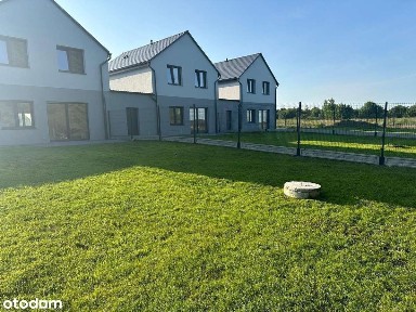 Nowoczesny dom 118 m2 z ogrodem i pompą ciepła, świetna okolica