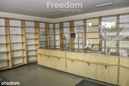 Bezczynszowy lokal usługowy z opcją mieszkania