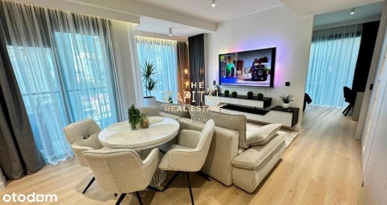 Luksusowe 2-pokojowe mieszkanie - Towarowa Towers, Wola