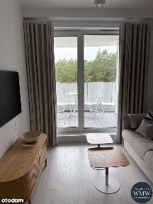 Wykończony 2-pokojowy apartament z balkonem i garażem - PEARL Rogowo