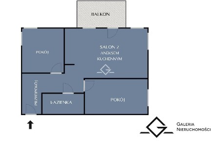 Gdynia 3 pokoje wysoki standard duży balkon