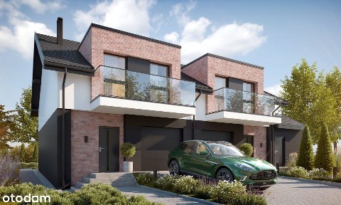 Reda Betlejem - dom w zabudowie bliźniaczej obok lasu