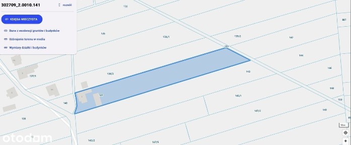 Dom oraz budynek gospodarczy + ziemia ok. 1 hektar