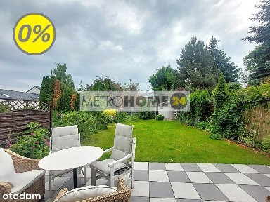 0% Prowizji - Wygodny 130 metrowy segment z ogródkiem w cichej okolicy