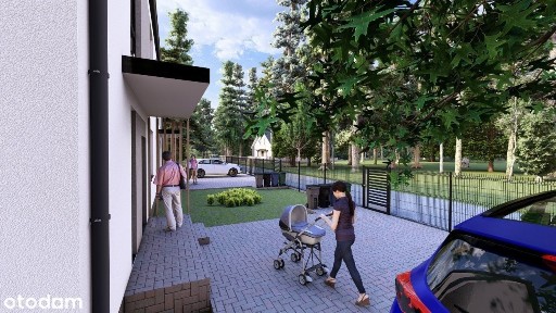 ul. Nowowiejskiego, Jaktorów-Kolonia, Jaktorów, grodziski, mazowieckie