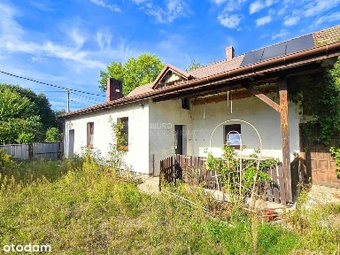 Pobiel - dom po częściowym remoncie