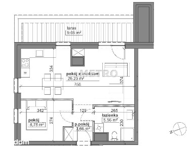 Garbary 5 | centrum | deweloperskie | taras