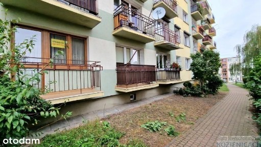 Kozienice, mieszkanie na parterze z balkonem!