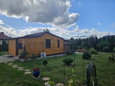 Domek całoroczny, działka budowlana 1020 m2