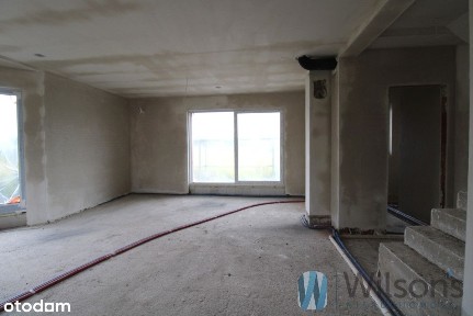 Panoramiczny widok z salonu, działka 400 m², garaż