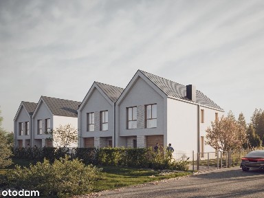 Nowoczesny dom z ogrodem i dużym salonem, szybki dojazd do Warszawy