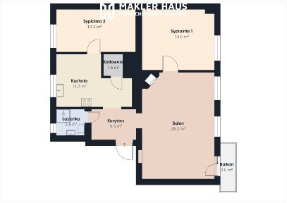 Przestronne mieszkanie przy ul. Lipowej