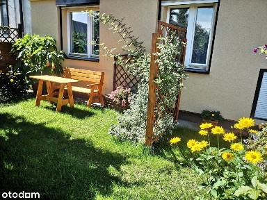 Mieszkanie 2 pokoje z ogródkiem w spokojnej okolic