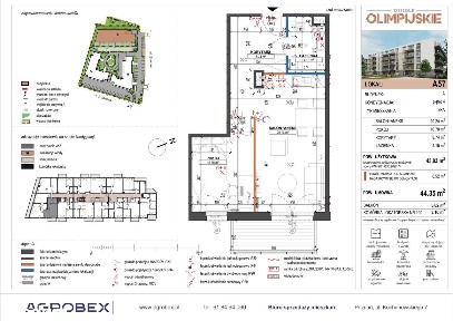 Ulica Staszica | mieszkanie A57