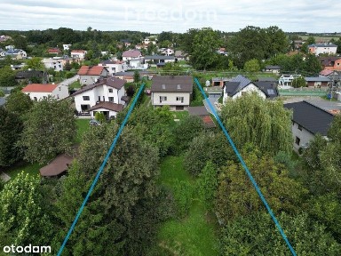 Dom na dużej działce