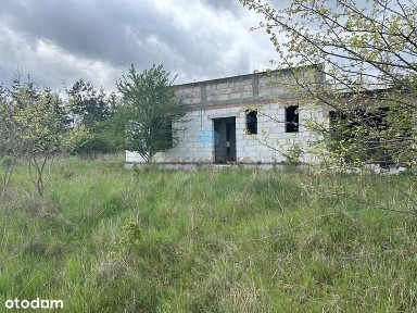 Działka z rozpoczętą budową Siemianowo k/Łubowa