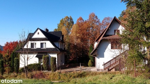 2 Domy w Rabce-Zdrój, urokliwe widoki, ogromna działka 5006 m2