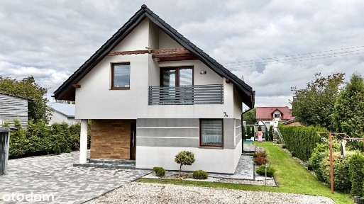 Nowoczesny dom z ogrodem w Jamielniku