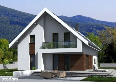 Częściowo wybudowany dom z pięknym widokiem Zabór