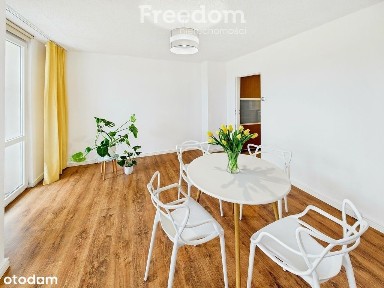 Przestronna kawalerka z balkonem na os. H