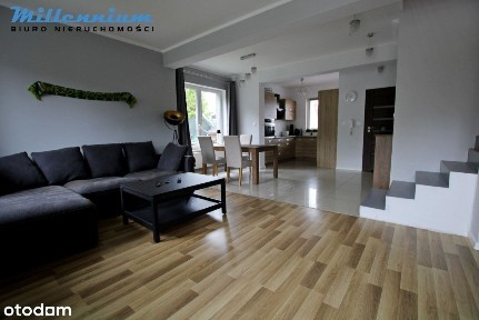 Bliźniak 105,9 m² w Gowinie, duża działka 754 m²
