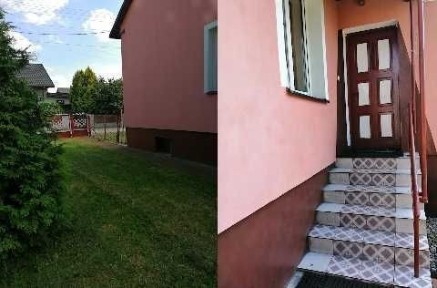 Sprzedam pół domu z zabudowaniami gospodarczymi niedaleko Mławy