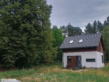 Piękny nowy domek na dużej działce wśród zieleni