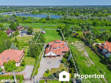 Dom Pułtusk 5sypialni Sauna Kominek linia brzegowa