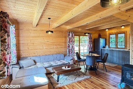 Drewniany dom z bala, Franciszków, gm.Wolanów