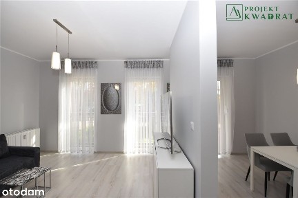 Nowoczesna kawalerka dla singla z ogródkiem