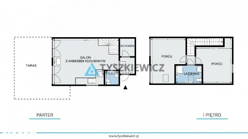 Piękny dom w okolicy lasu i jeziora