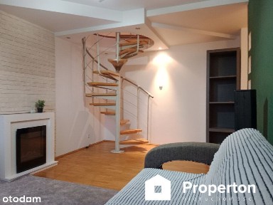 Piękne dwupiętrowe jasne mieszkanie -wynajem
