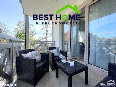 Apartament z tarasem i widokiem na jezioro Mielno