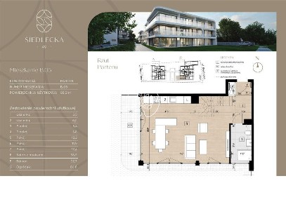 Dwupoziomowy apartament z ogrodem