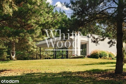 Parterowy dom z lasem sosnowym działka 9662m2