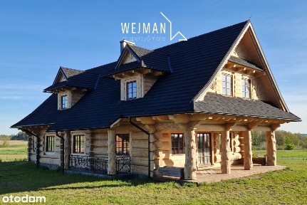 Gołczewo Pojezierze Kaszubskie piękny dom góralski