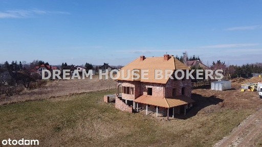 Dom w Kielanówce - stan surowy otwarty