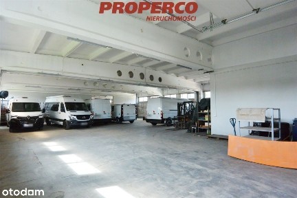 Hala produkcyjno-magazynowa pow. 1011m2 Herby