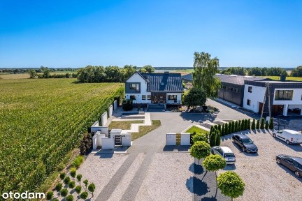 Nieruchomość inwestycyjna - dom z halą produkcyjną