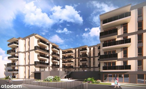 2-pokoje w nowoczesnym bloku w centrum Bielska