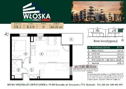 Nowa inwestycja, Unii Europejskiej, narożne 2-pok z aneksem, balkonem
