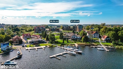 Apartamenty Premium w Pratum Mikołajki - widok na jezioro Tałty