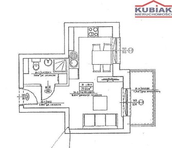 Kawalerka 23,64m2 + balkon + miejsce parkingowe